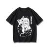 Camisetas de animación Chainsaw Man Power con estampado de animación camisetas de manga corta para m Graphic Print Y2K Retro Harajuku Unisex Graphic