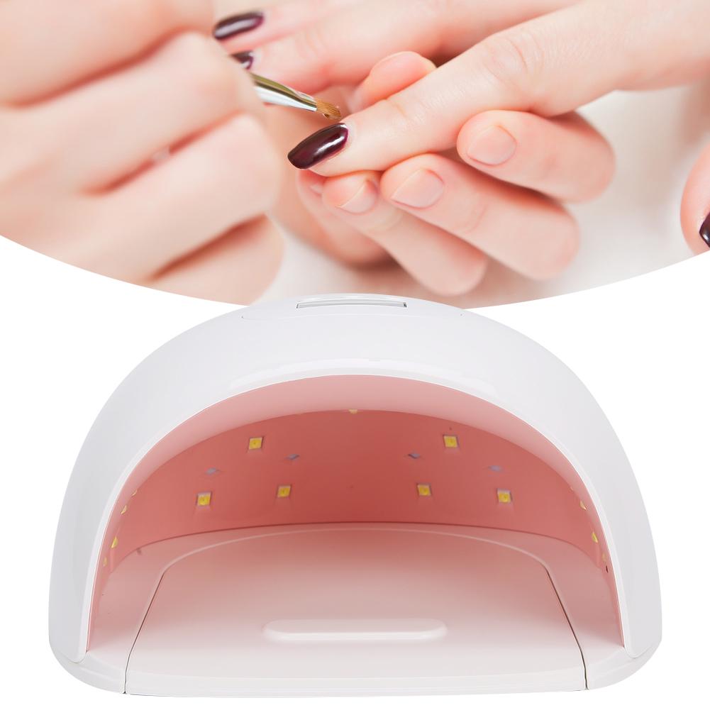 72W Professional Nail Dryer Gel Polish UV LED Light Manicure Curing Nail Art EquipmentUK Plug 110~240V