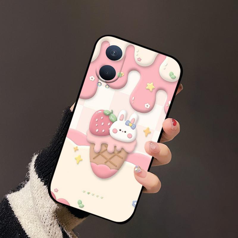 For Oneplus Nord CE 4 Lite Case Flower Soft Silicone Cute Cartoon Phone Case For Oneplus Nord CE 4 Lite CE4 Back Cover Protect