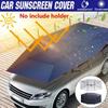 Car Roof Cover Umbrella Awning Tent Sun Shade Cover Oxford Cloth Waterproof Anti-UV Protection Canopy Cover Without Bracket
