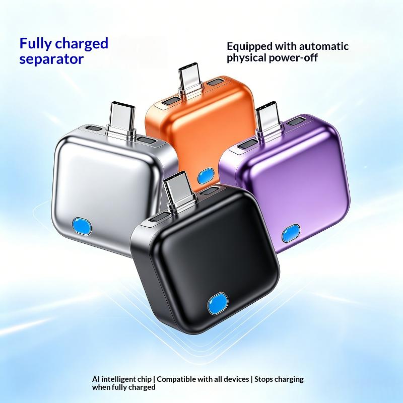 Mini 140W Intelligence Full Charge Separator Protect Battery Health Overcharge Protection Auto Power-off For Smartphone 1PC