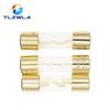 5PCS 10*38MM Gold Plated Glass AGU Fuse Fuses Pack Car Audio Amp Amplifier 10A 15A 20A 25A 30A 40A 50A 60A 70A 80A 100A Car Fuse Fuse Holders1