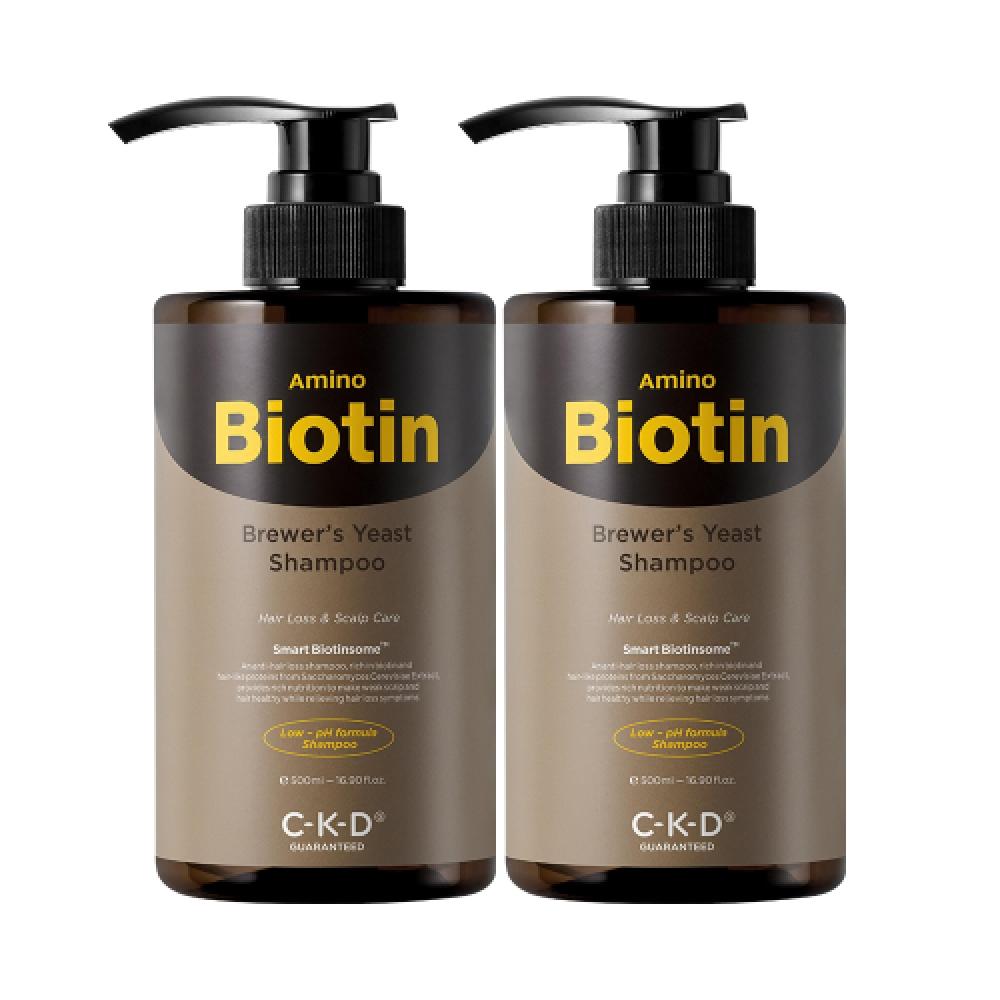 Ckd Guaranteed Shampoo With Amino Biotin And Beer Yeast 500ml X2 NONE