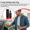 Windshield Anti Fog 100ml Glass Cleaning Defogger Window Cleaning Spray For Goggles Mirror Automotive Shower Motorcycle Vehicle