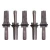 5Pcs Stone Splitting Tool Separation Tool Wedges Stone Set Shims Concrete Rock Marble Hand Tool Accessories