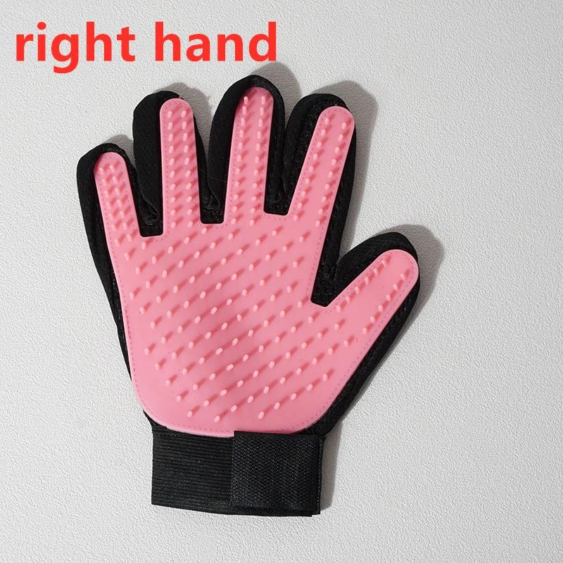 1Pc Pet Grooming Glove Cat Hair Brush For Cleaning Massage Dog Cat Removeing Hair Brush Dematting Deshedding Glove