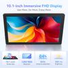 Tablet Android 16, 10,1 Pollici, 36 GB di RAM + 256 GB di ROM, Octa Core, Batteria da 6000 mAh, Nero