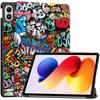 For Xiaomi Redmi Pad 2 Pro 12.1 Case 2025 PU Leather Kids Tri-Folding Magnetic Stand Cover for Redmi Pad2 Pro 12 1 Tablet Case