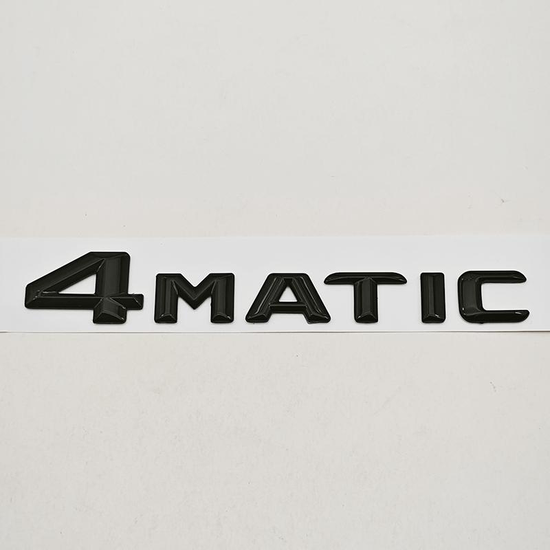 

3D ABS Car Letters Logo C300 C350 4MATIC Rear Trunk Badge Sticker Decals For Mercedes Benz C Class C300 C350 W205 Tail Marking