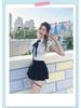 Dongdaemun Women's High Waist Slimming A-Line Skirt Pants