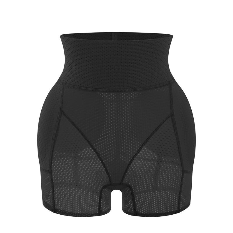 Medium and high waist fake cross fake butt safety pants, hip-rich buttocks, hip-lifting underwear, integrated abdominal and hip pants, summer