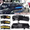 LED Dynamic Turn Signal Side Mirror Blinker Indicator Sequential Light For FORD MONDEO MK5 2014- MKV 5