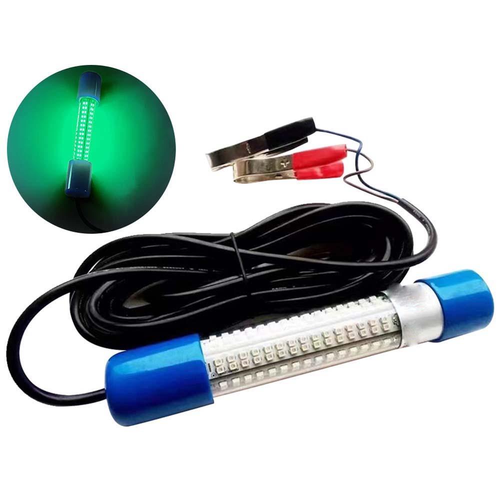 Portable Underwater Fishing Light 30W Submersible Boat Lamp Lures Finder Lamp  Salvage Operation