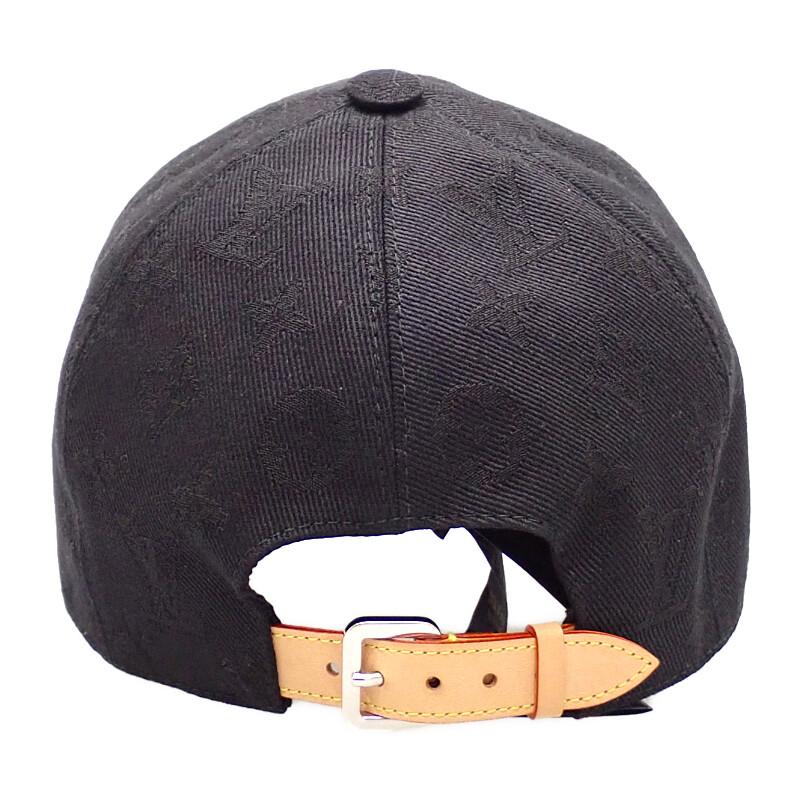 Louis Vuitton M5381M Kappe schwarz Baumwolle Herren