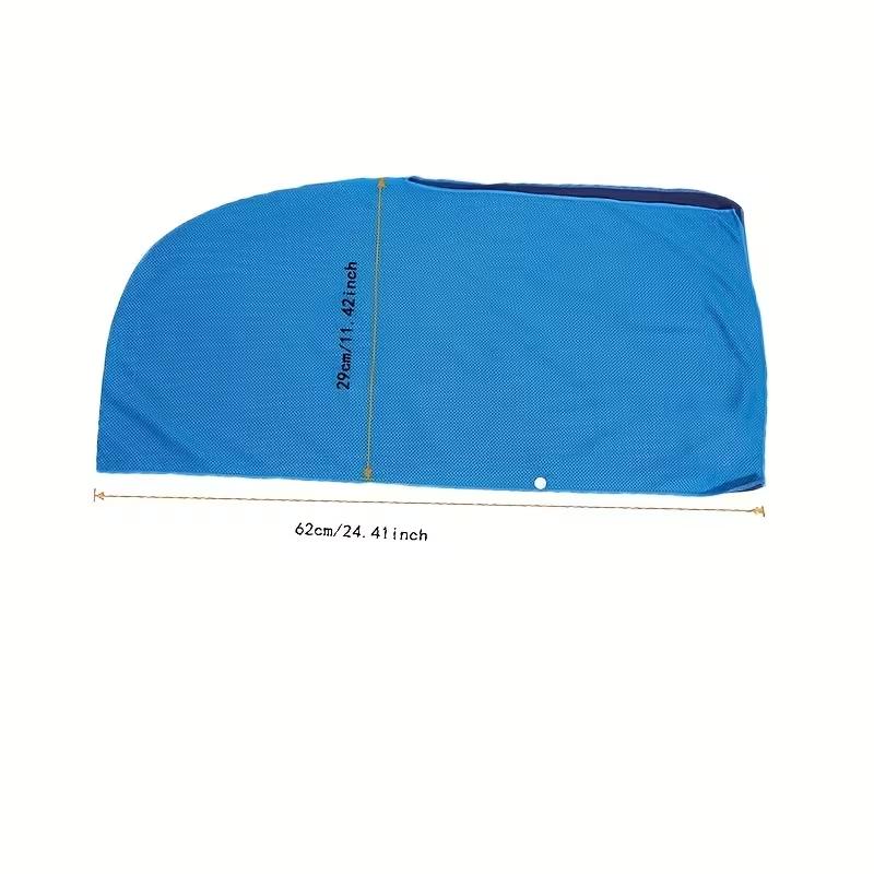 Lot de 2 serviettes rafraîchissantes à séchage rapide pour femmes, respirantes, absorbantes, pour enrouler autour du cou, du visage, parfait pour le sport, le camping, le fitness, le cyclisme, la course à pied, la pêche