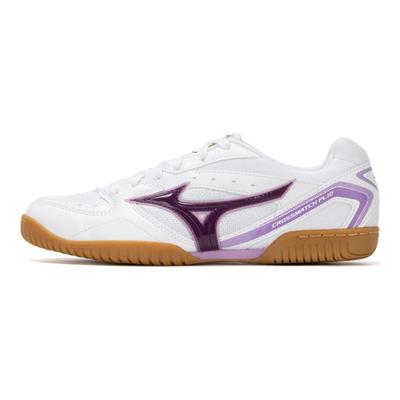 Crossmatch Plio RX 4 Bequeme Stoßdämpfende Strapazierfähige Atmungsaktive Low-Top Trainingsschuhe Unisex Sneaker Weiß Lila 81GA183042