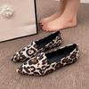 Neuer Stil Modische Damen Slipper Flats Leopard Spitzzehe Lässig Beliebt Damen Schuhe Neu Bequem Gehen Zapatos Mujer
