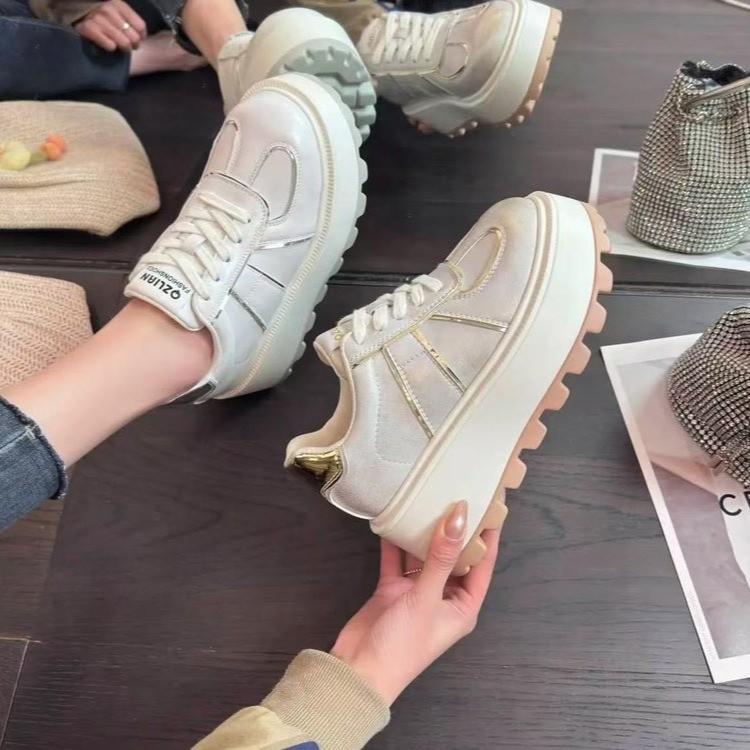 Fashion New Women's Sports Shoes Casual Lightweight Thick Soled Dad Shoes Thick Soled Shoes Platform Sneakers Women