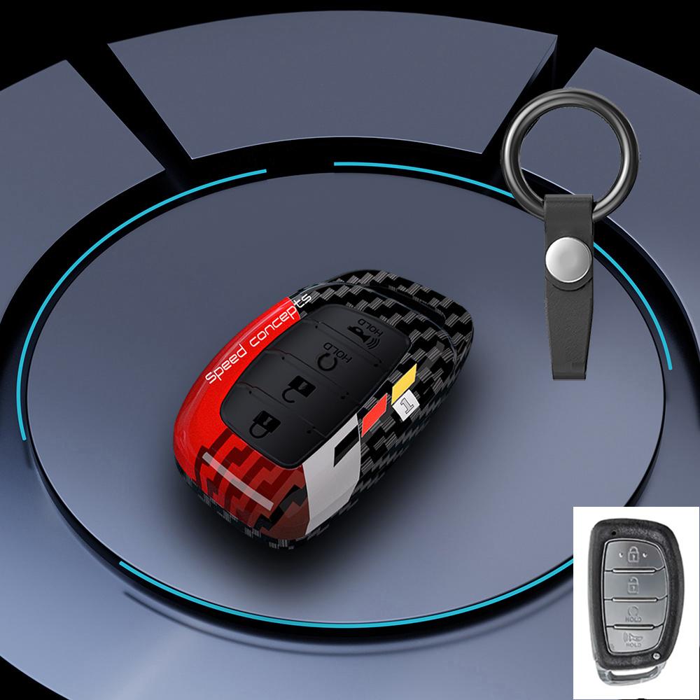 Graffiti Auto Key Fob Cover Case Fit For Hyundai Hb20 Creta Ix25 Ix35 I45 Ix45 I10 I30 Santa Tucson Fe Solaris Accent I40 I20 Verna Elant