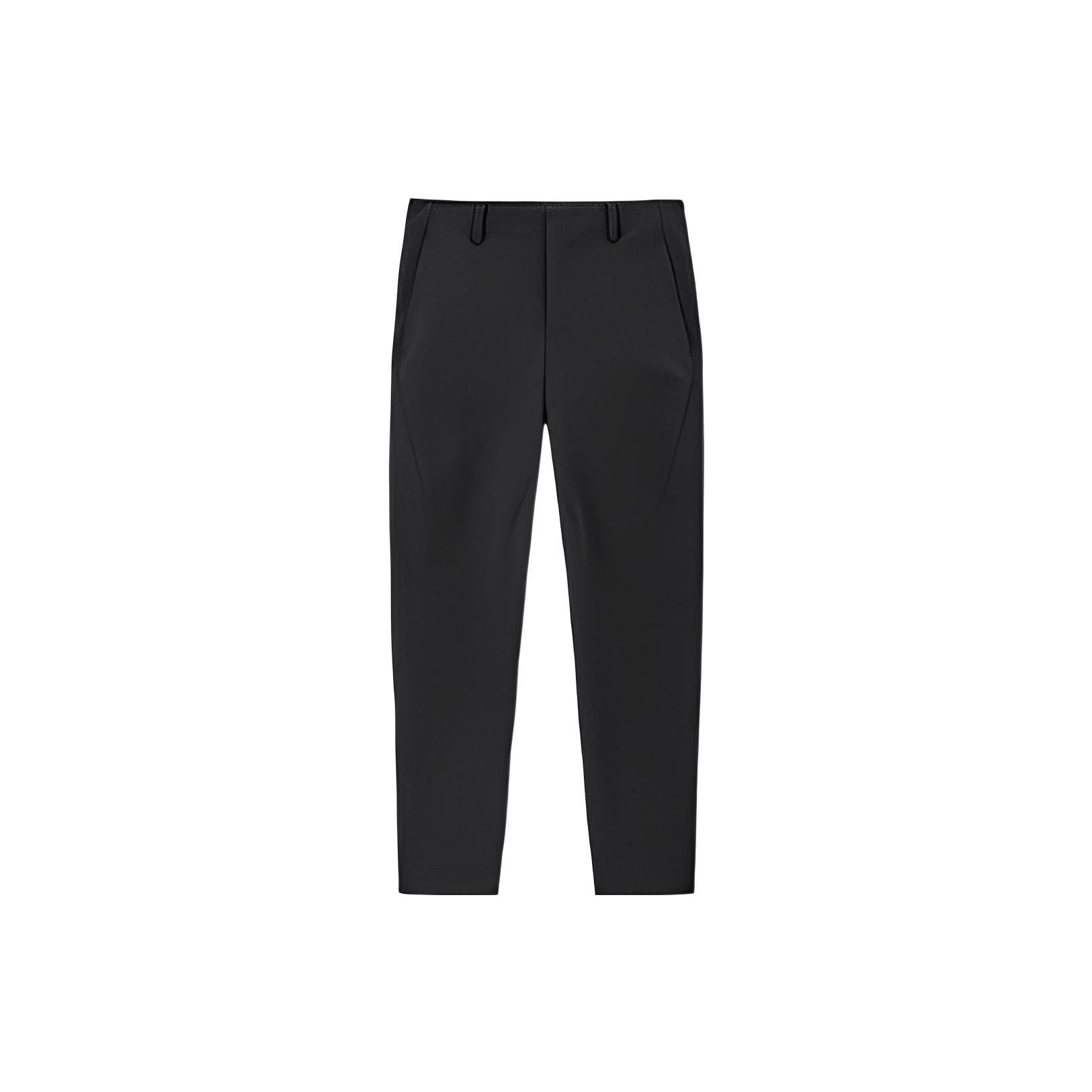 

Anta Solid Color Woven Straight Leg Sports Pants Men bottoms Black 152240504-2 M