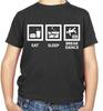 T-shirt Enfant Manger Dormir Breakdance - Danseur - Danse - Breakdance - Breaking