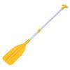Telescoping Paddle Kids Boat Paddle Lightweight Canoe Oar with Water Spray Function Aluminum Alloy Shaft Yellow