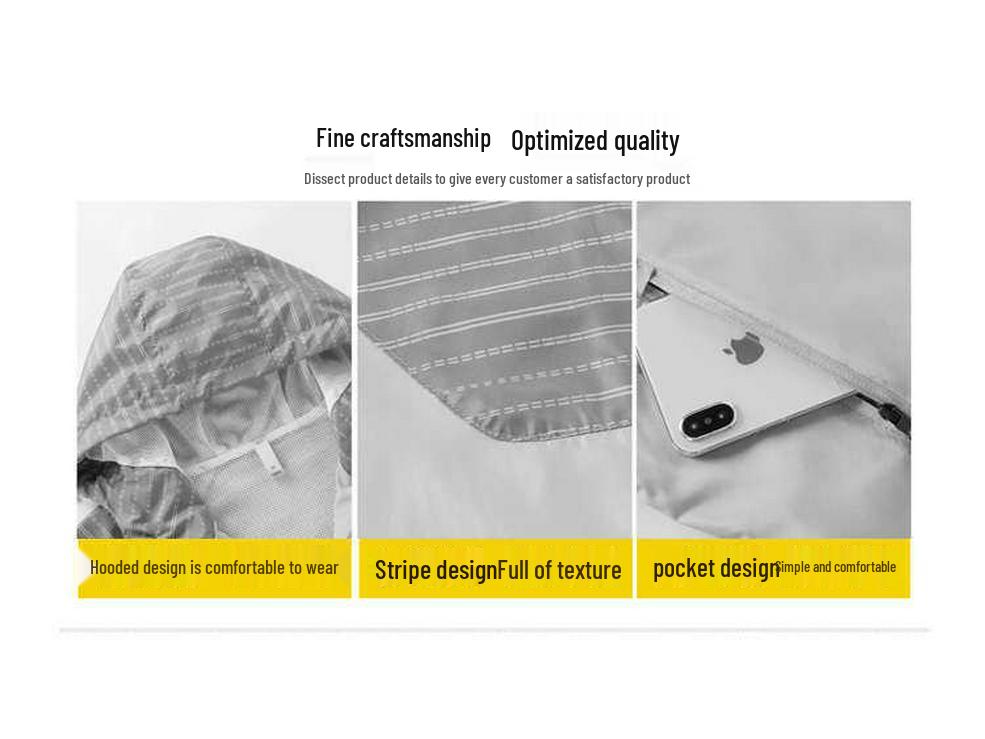 Jachetă Windbreaker cu Glugă pentru Bărbați pentru Alergare - Ușoară, Rezistentă la Vânt și Ideală pentru Primăvară și Toamnă.