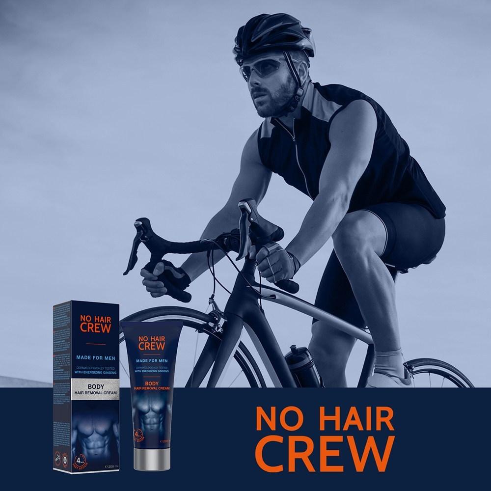 No Hair Crew Body Hair Removal Cream for general areas, 200ml, 1 unit