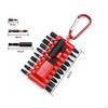 22Pcs Screwdriver Bits Set Diyers with Organizer Sleeve Handymen Impact Yellow