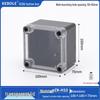 Transparent Waterproof ABS Plastic Junction Box for Indoor/Outdoor Power Supply & Monitor