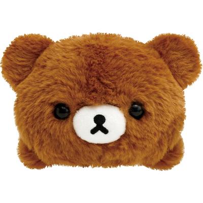 Rilakkuma Plush H115 X W170 X D200mm San-X "Aokogu's Stayover" Lap-Suitable Toy, Chairoikoguma, MV07401,