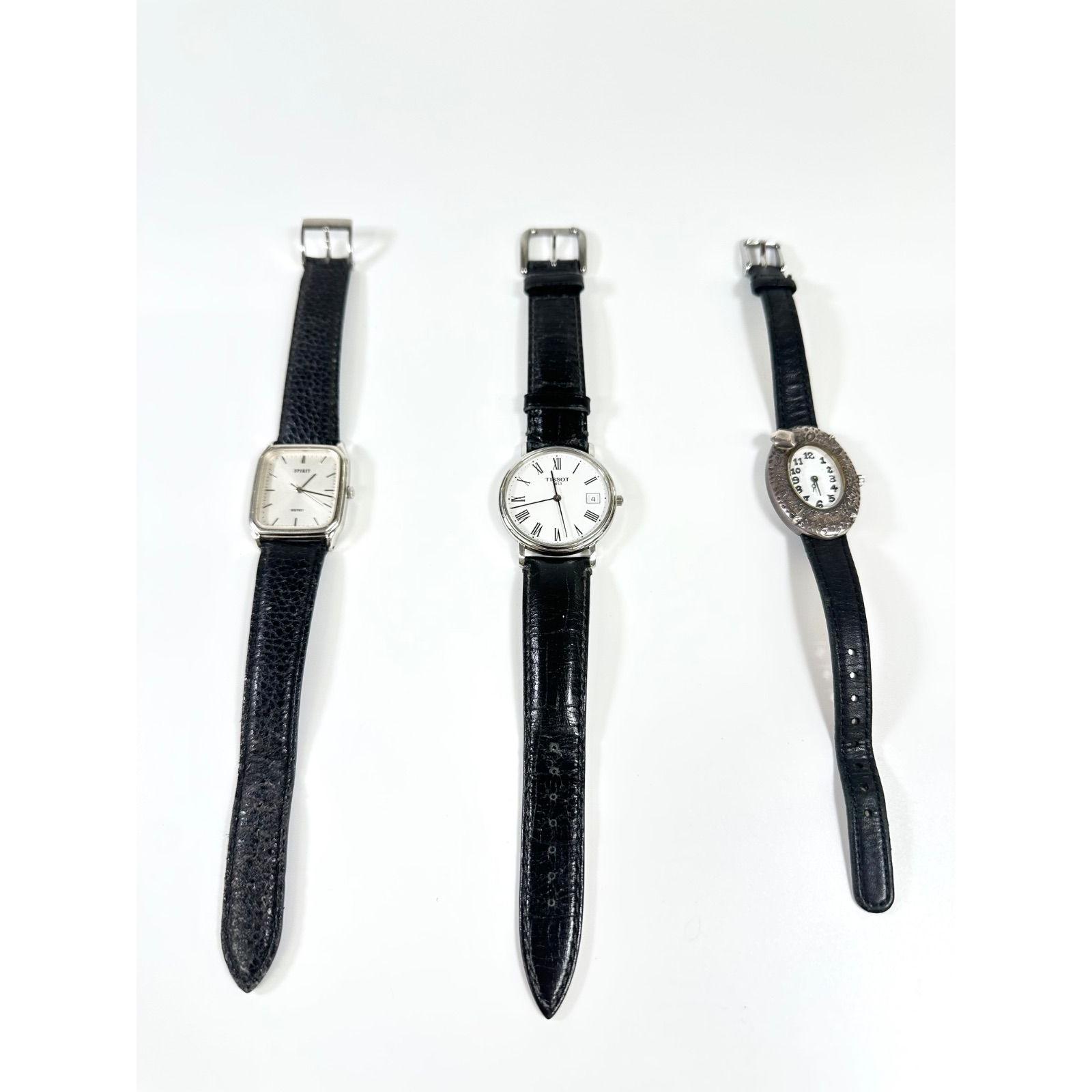 Used 3 junk watches TISSOT T-Classic Desire TOKUKO 1erVOL 30th anniversary limited model SEIKO SPIRIT