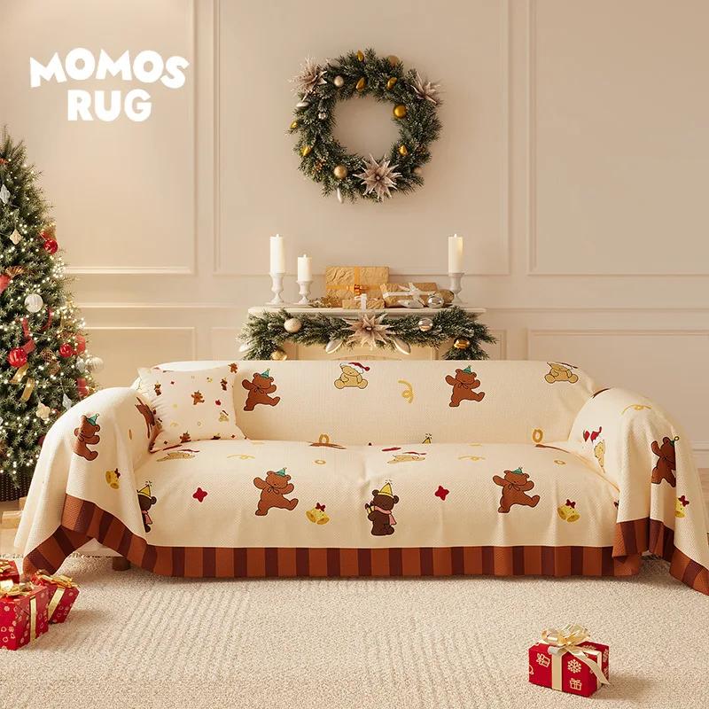 

Чехлы для рождественских диванов для гостиной, эластичный чехол для дивана, эластичный чехол для кресла, чехол для дивана, чехол для дивана 180x130cm 1pcs