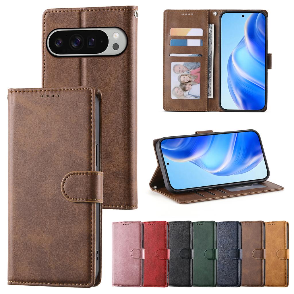 Business Pattern Magnetic Card Solt Wallet Flip For Google Pixel 10 Pro Xl 9A 9 8 8A 7A 7 Leather Wallet Stand Book Pocket Cover