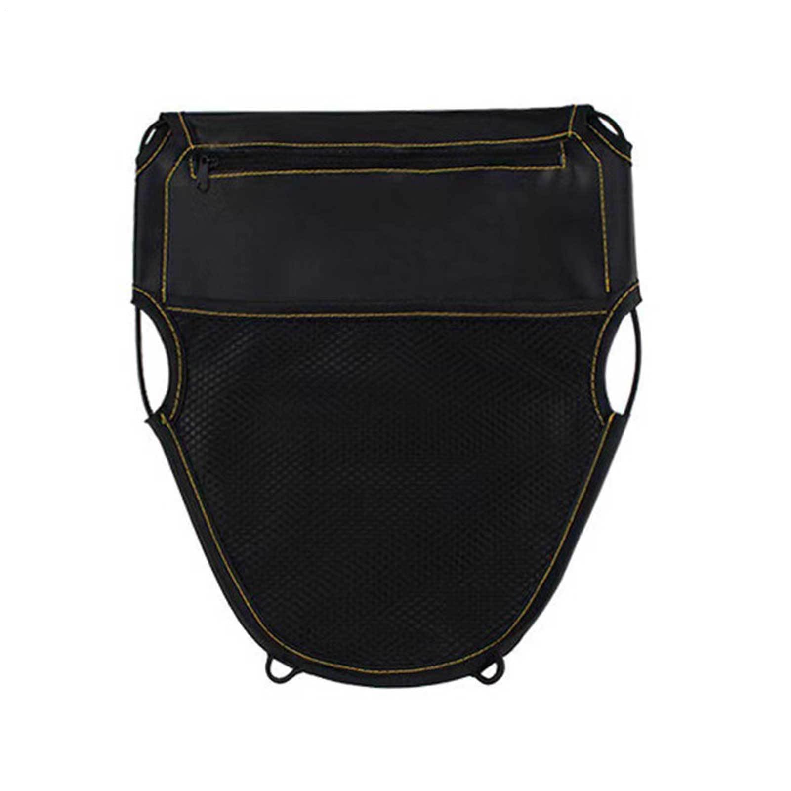 

Motorcycle Seat Bag – 25x15x12cm Waterproof PU Leather Storage Pouch, See description