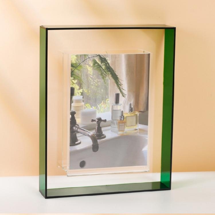 1PC Acrylic Picture Frame Photo Holder Photo Poster Desktop Wall Hangings Display