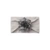 New flower soft baby headscarf, cute and comfortable solid color baby fontanelle headband, children's accessories