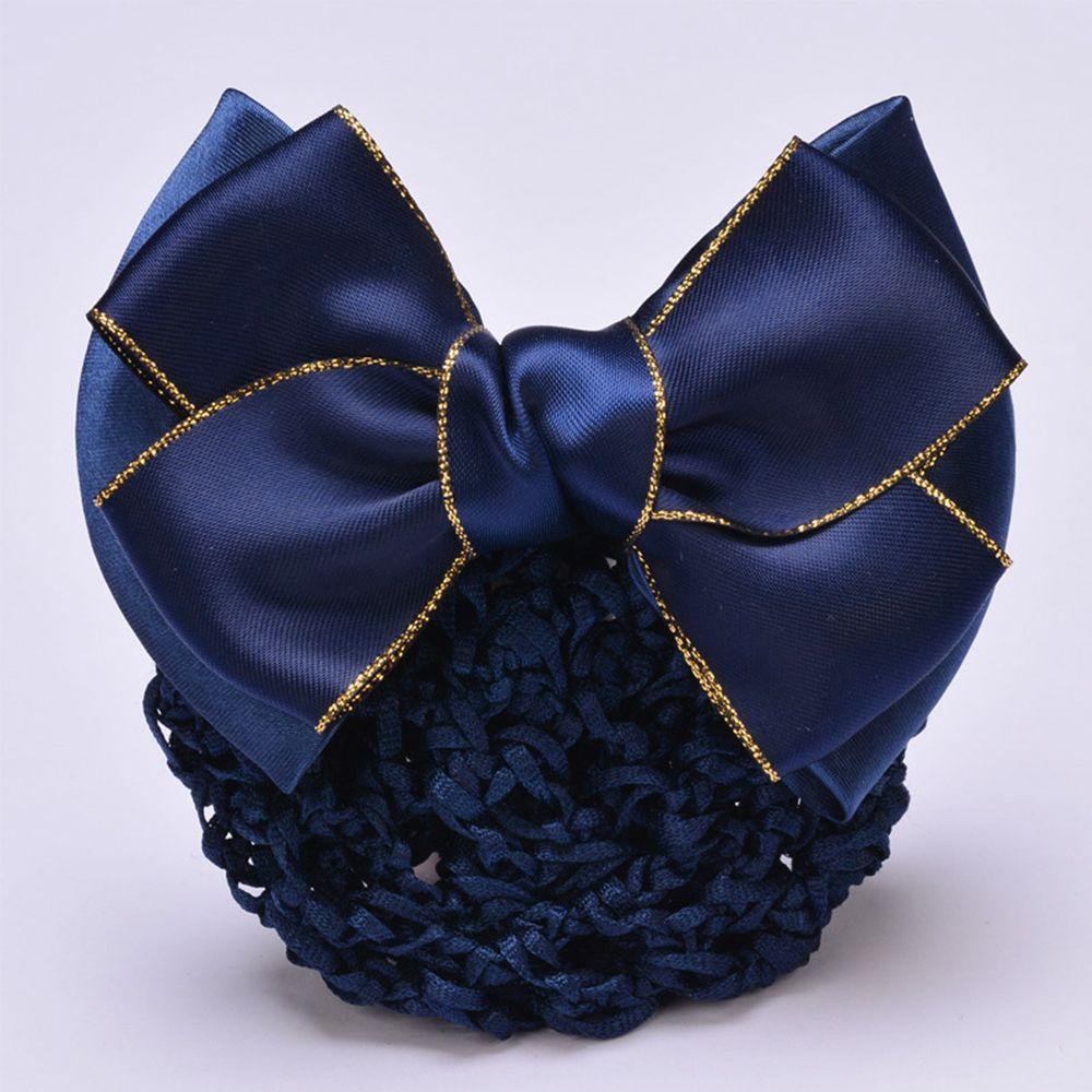 Ladies Hotel Ladies Headwear Professional Barrette Hair Clip Hairgrips Snood Bow Hair Net