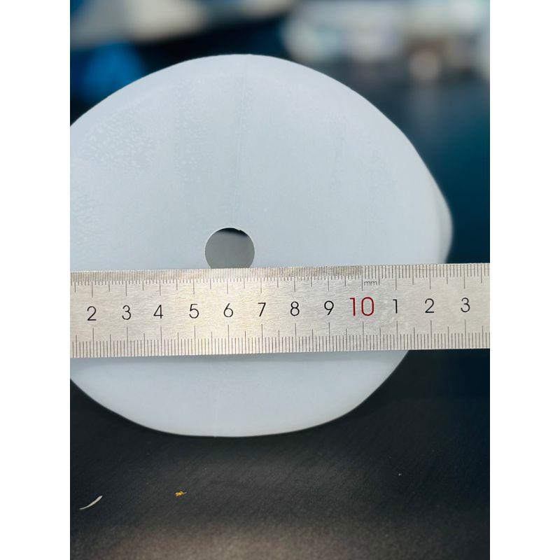 12.7Cm13Cm13.5Cm Silicone Cup Cover Large Size Cup Cover Large Capacity Thermos Cup Protective Cover Fully Transparent