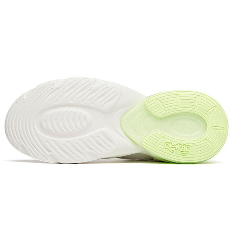 Anta Millennium 2.0 Cushioning Slip Resistant Abrasion Resistant Low top Chunky Sneakers Men's White Green 112128896-1