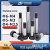Grade 12.9 Plug-in Equal Height Bolts: MSB Unloading Screws, External Thread, Sizes M2.5–M12