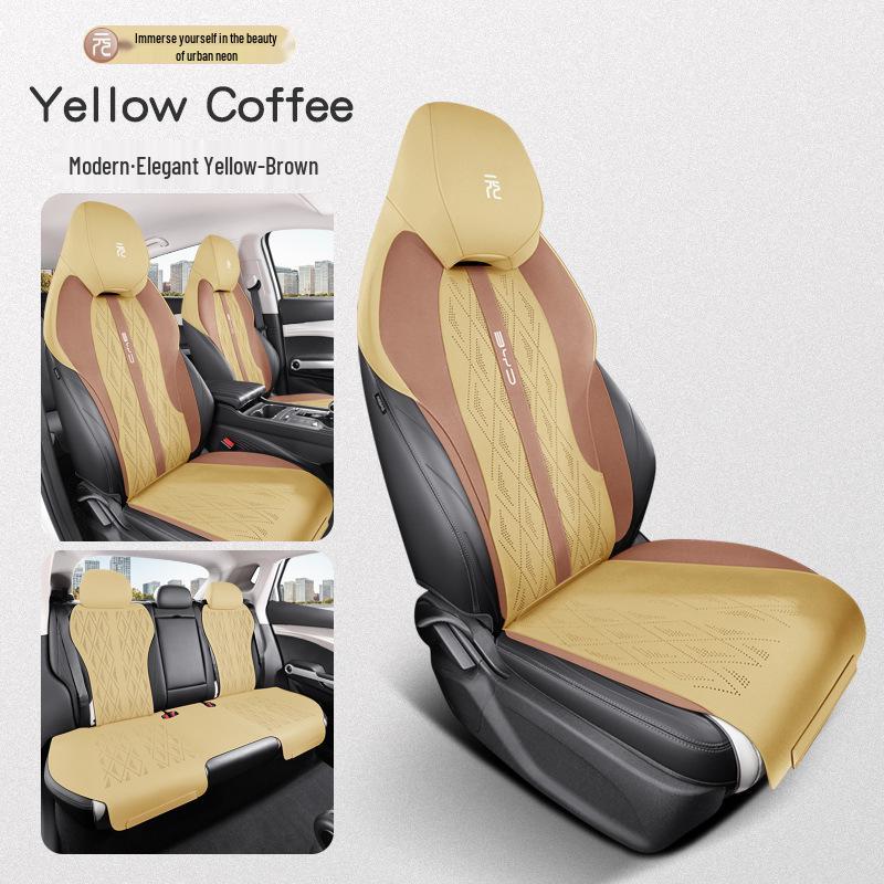 BYD Yuan PLUS Half-Pack Car Seat Cushion Cover - New Model