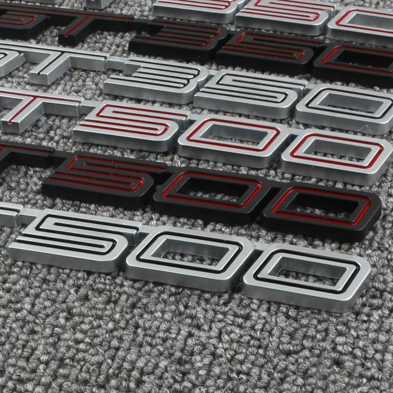 Geschikt voor het aanpassen van GT500 spatbord zijmarkering Mustang Shelby logo GT350 achtermarkering