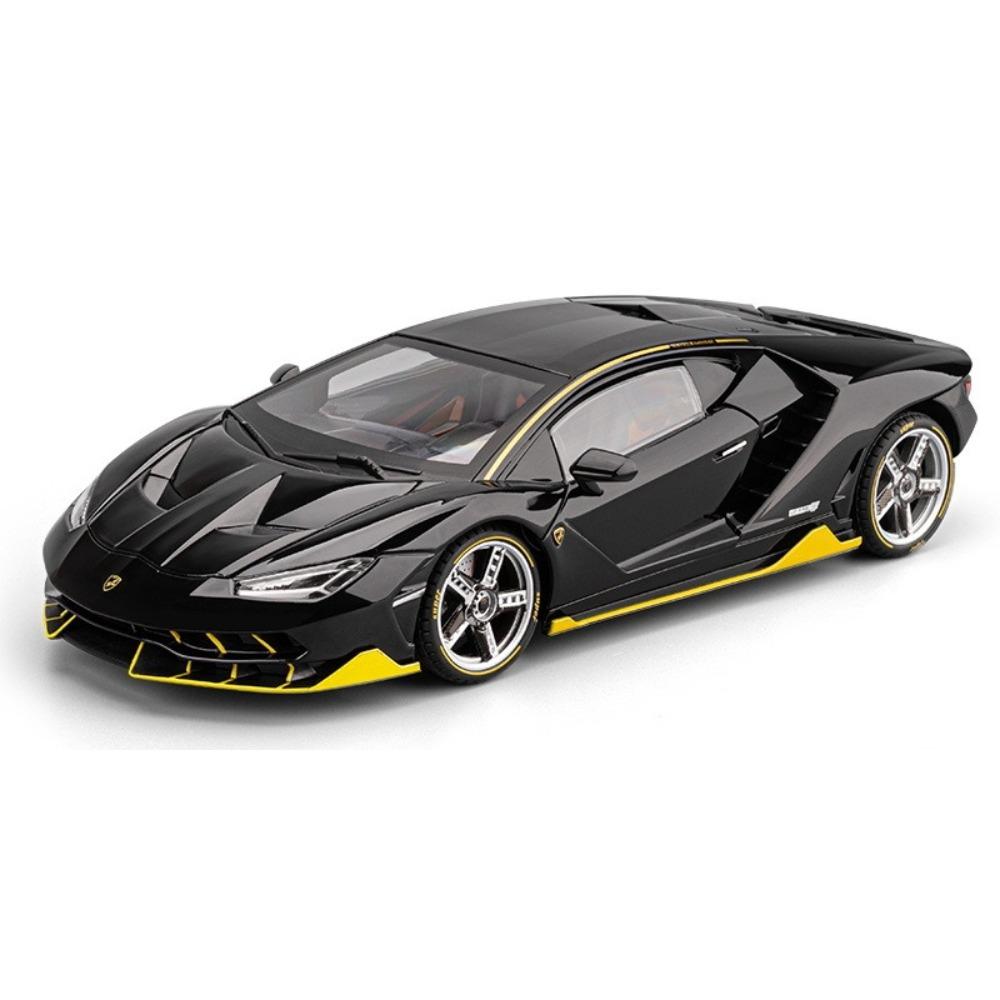 1/18 Lamborghini Centenario LP770-4 Supercar Alloy Car Diecasts & Toy Vehicles Metal Toy Car Model Sound and Light Collection Kids Toy
