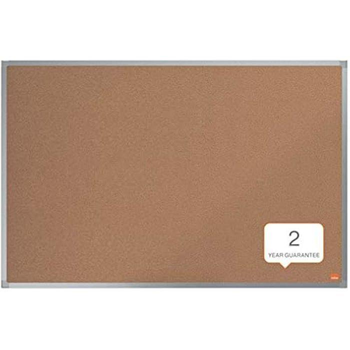 Tableau d'affichage - NOBO - Essence - 900 x 600mm - Cadre Aluminium - Brun Clair