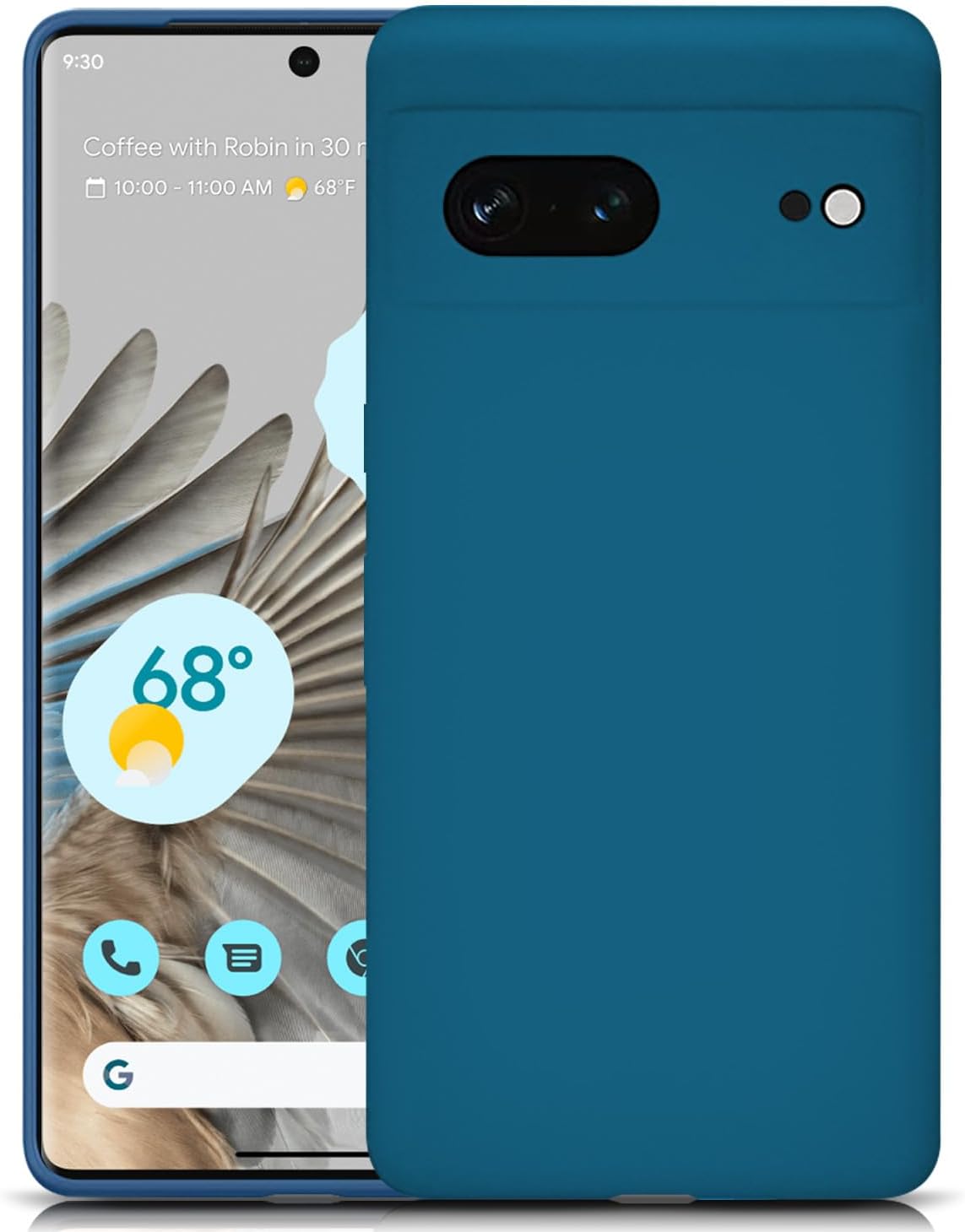 

For Google Pixel 6A 7A 8A 9A Case Pixel 8 7 6 9 Pro XL Soft Liquid Silicone Cover Thin Shockproof Back Protective Shell Cover For Pixel 7A