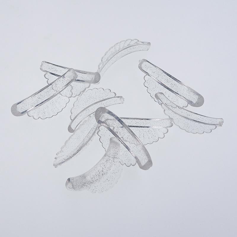 

5 пар/коробка Силиконовые бигуди для завивки ресниц Многоразовые палочки-держатели Щиток для подкручивания ресниц Аксессуары для 3D-завивки ресниц Инструменты-аппликаторы