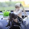 Generic  New 10Cm Cute Anime Lady Doll With Rabbit Car Dashboard Decor Home Decor Birthday Gift For Anime Enthusiasts