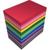 Eclet A4 100 Coloured Sheets (10 Sheets Each Color) Copy Printing/Art and Craft Paper Double Sided Coloured Children's D