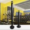 Barbell Plate Support Frame Freeweight Bar Loading Pin Equipment Cable Pulley System Weight Plates Fitness Loading Pin